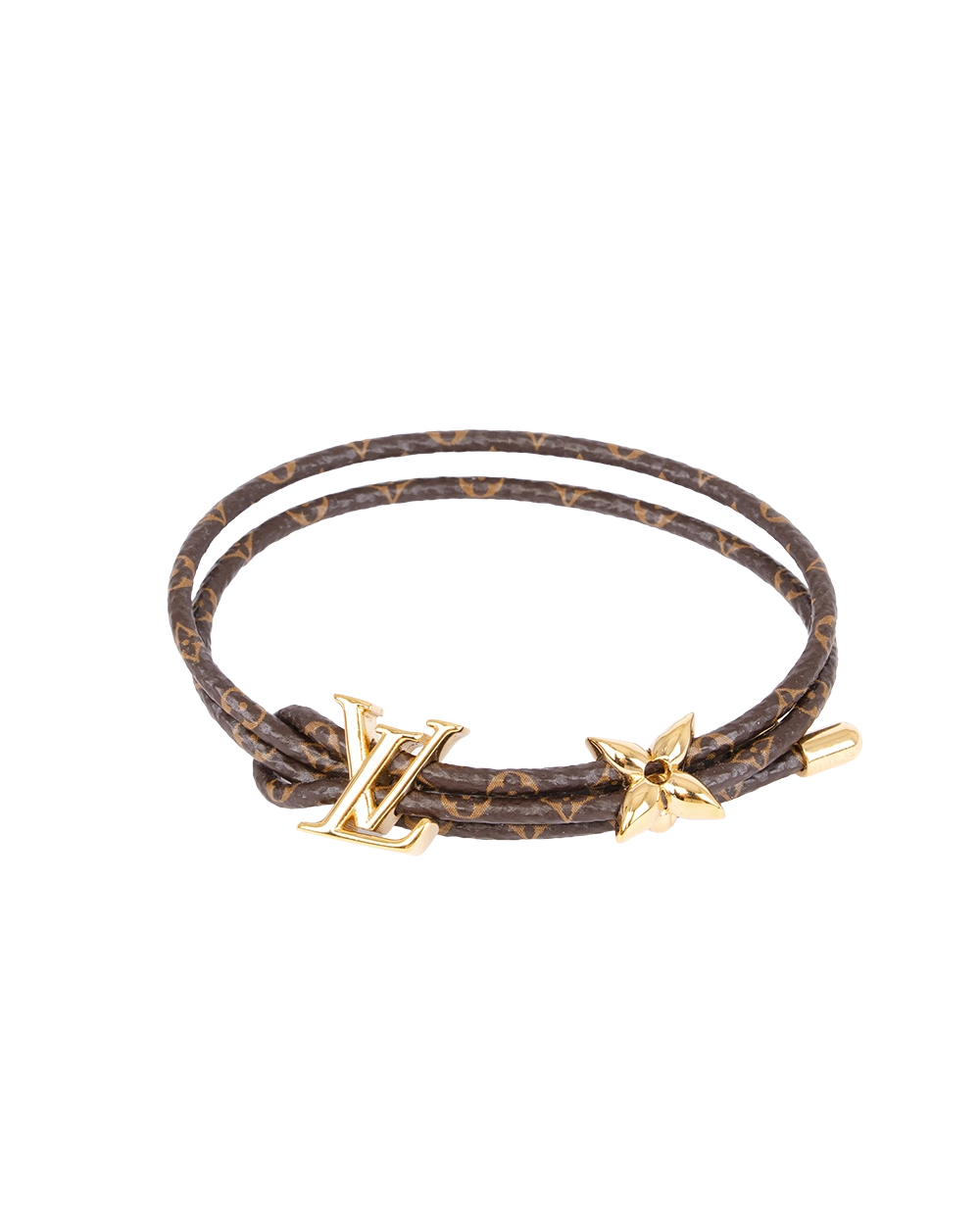 LV BLOOM BRACELET BROWN MONOGRAM GHW BC4253 1803