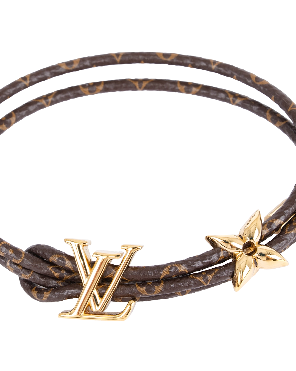 LV BLOOM BRACELET BROWN MONOGRAM GHW BC4253 1804
