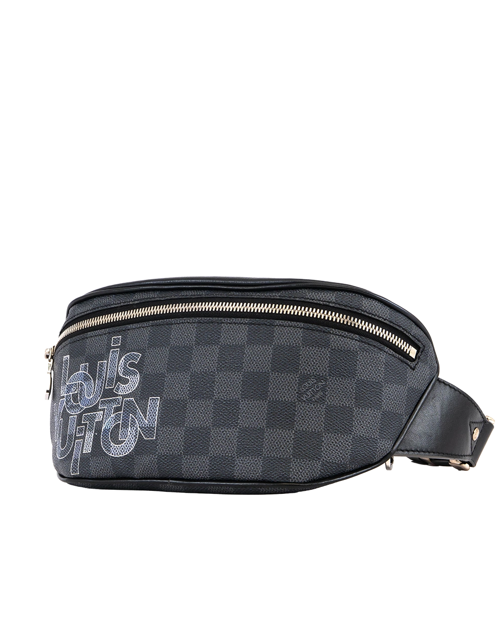 LV CAMPUS BUMBAG GRAPHITE DAMIER CANVAS SHW MICROCHIP 1698
