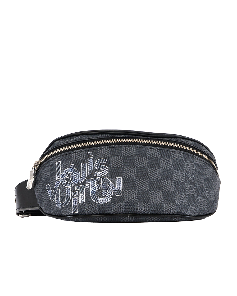 LV CAMPUS BUMBAG GRAPHITE DAMIER CANVAS SHW MICROCHIP 1702