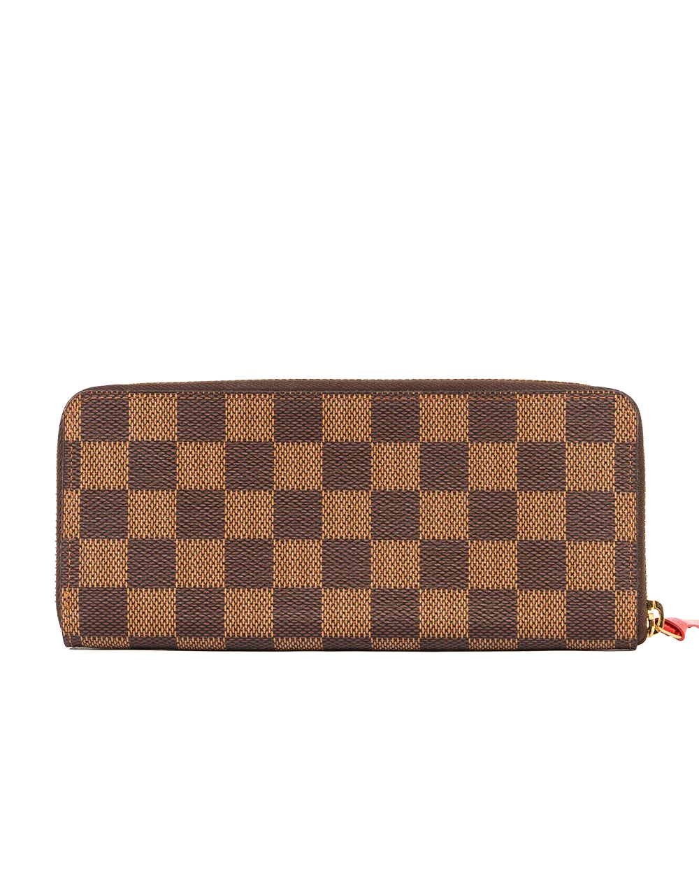 LV CLEMENCE LONG BROWN DAMIER CANVAS GHW CA4115 0566