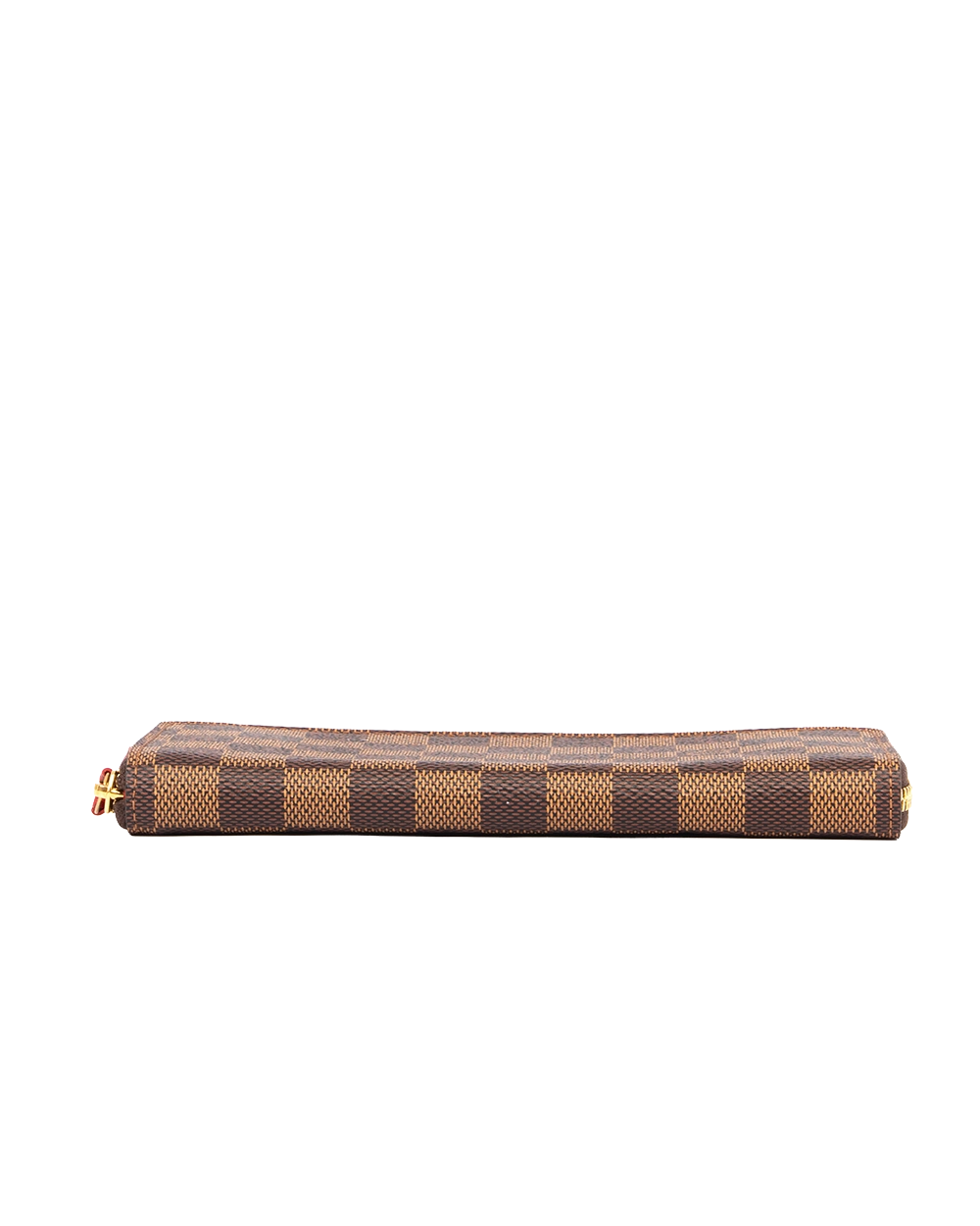 LV CLEMENCE LONG BROWN DAMIER CANVAS GHW CA4115 0567