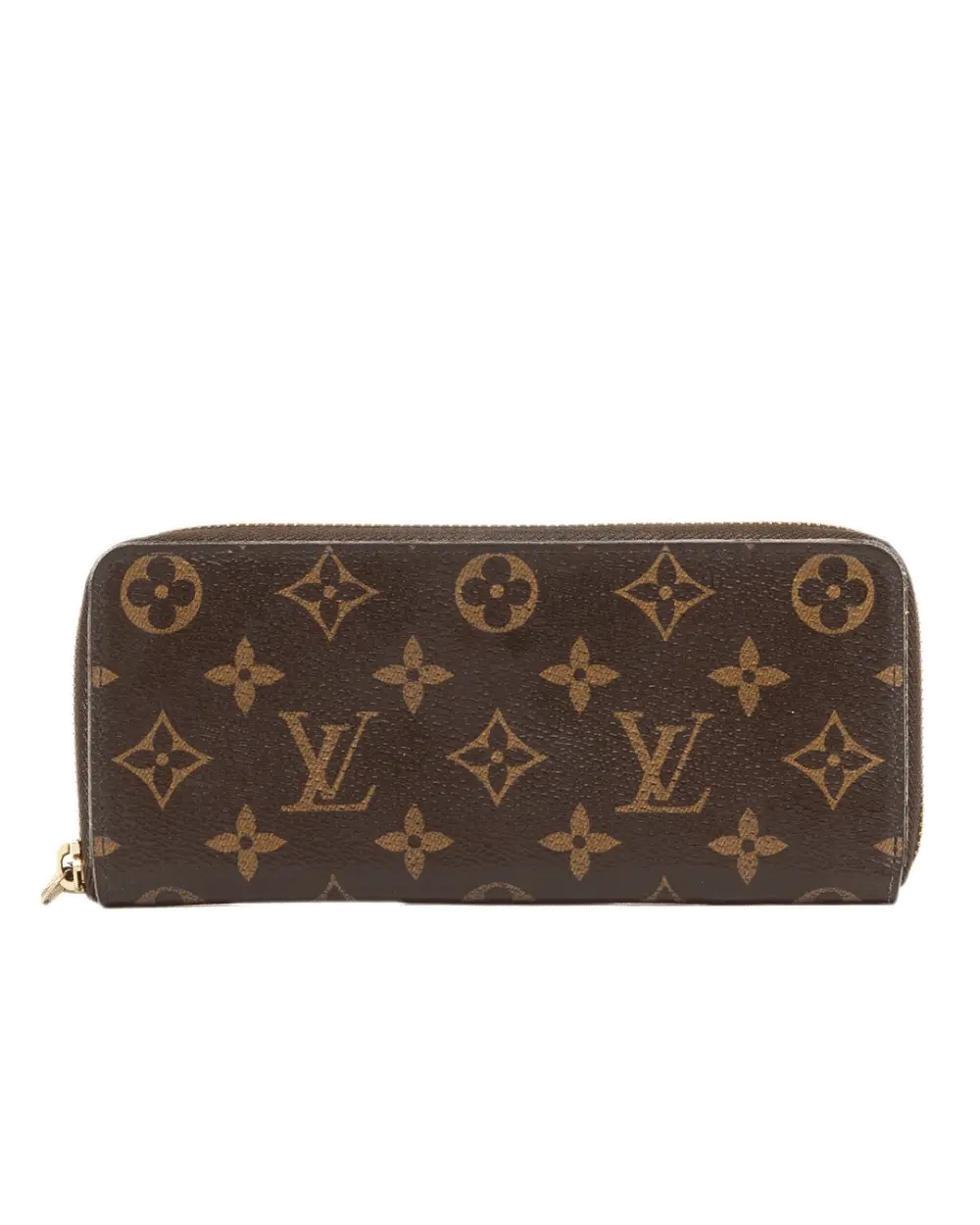 LV CLEMENCE LONG BROWN MONOGRAM CANVAS GHW CT1129 0235