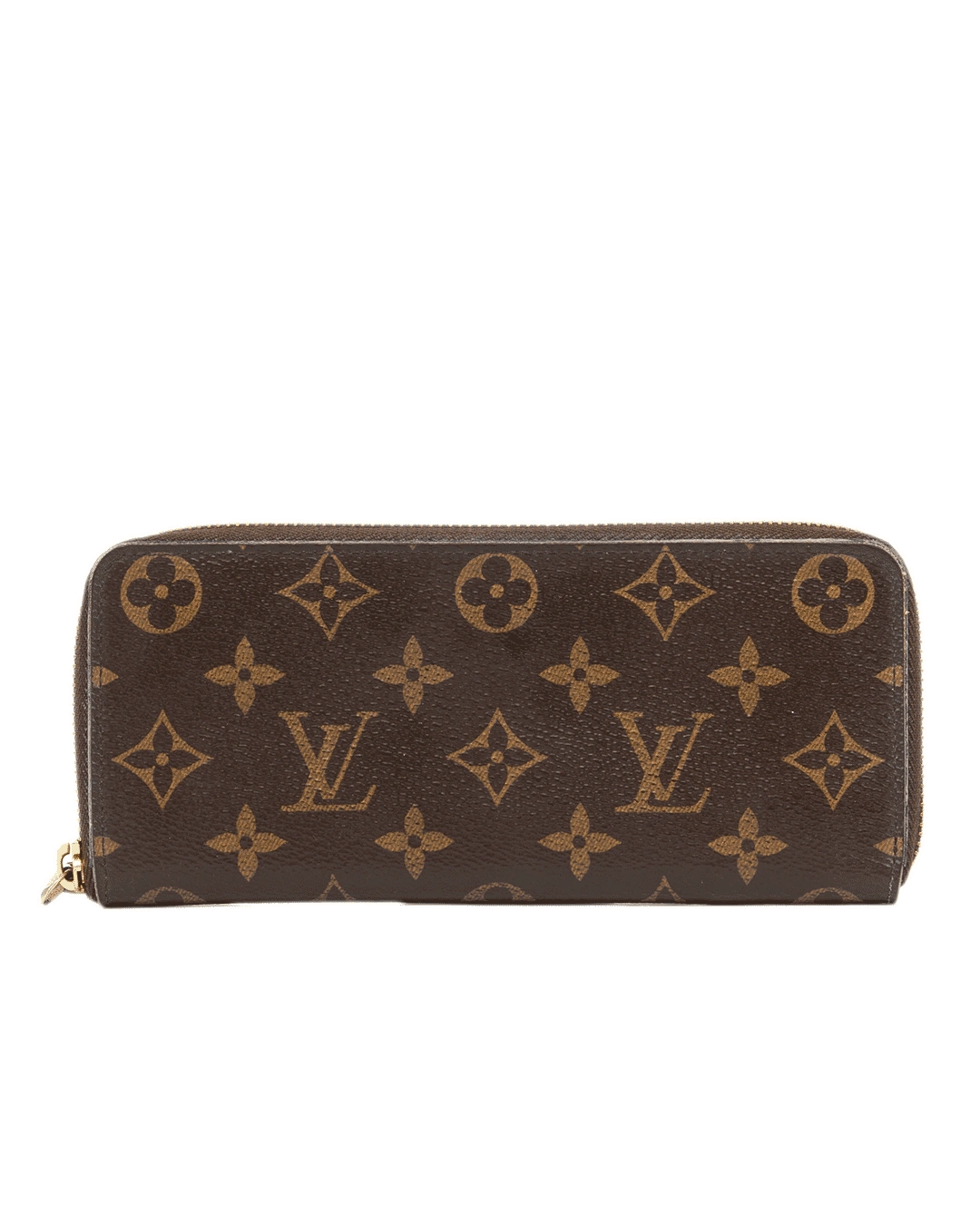 LV CLEMENCE LONG BROWN MONOGRAM CANVAS GHW CT1129 0235