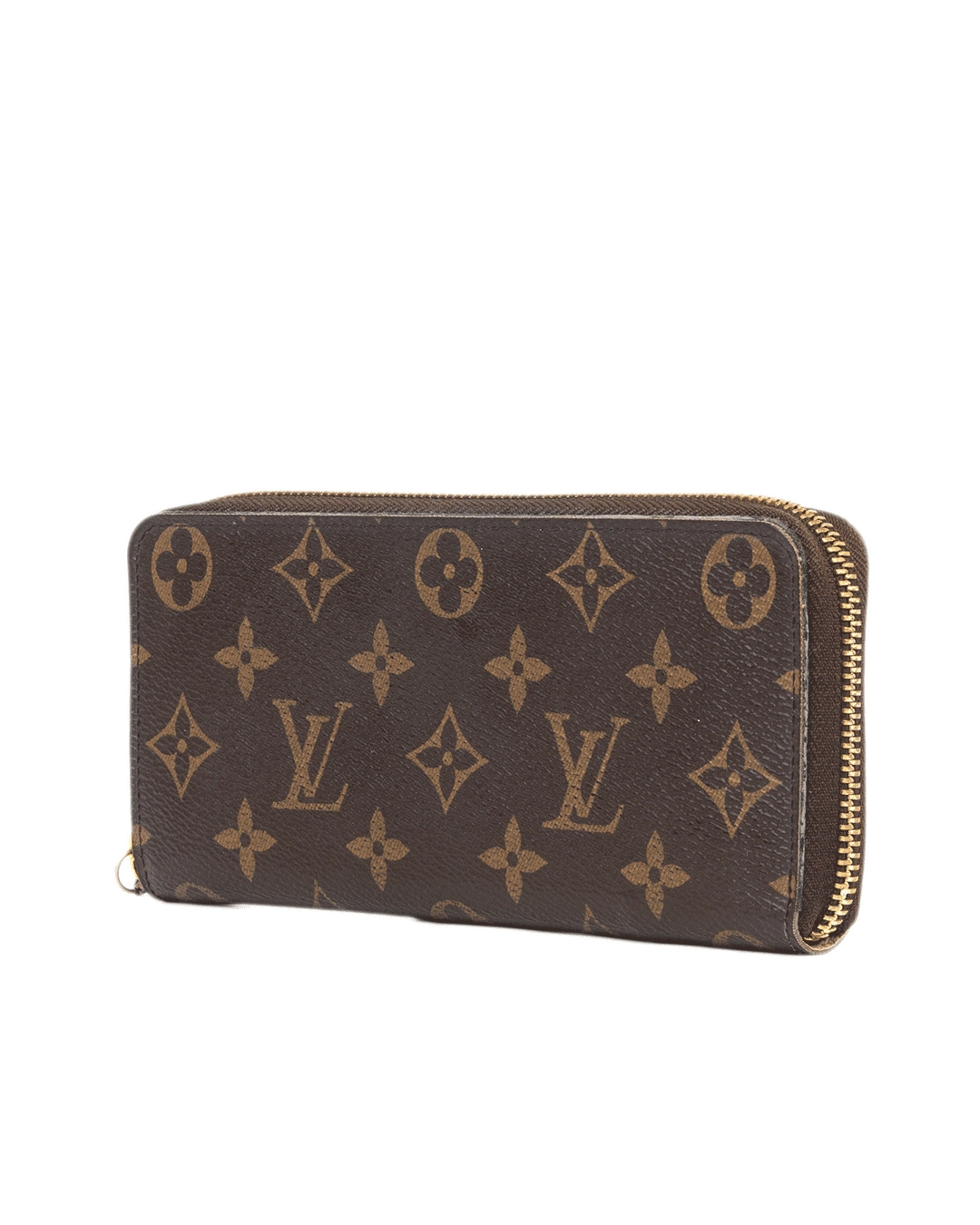 LV CLEMENCE LONG BROWN MONOGRAM CANVAS GHW CT1129 0236