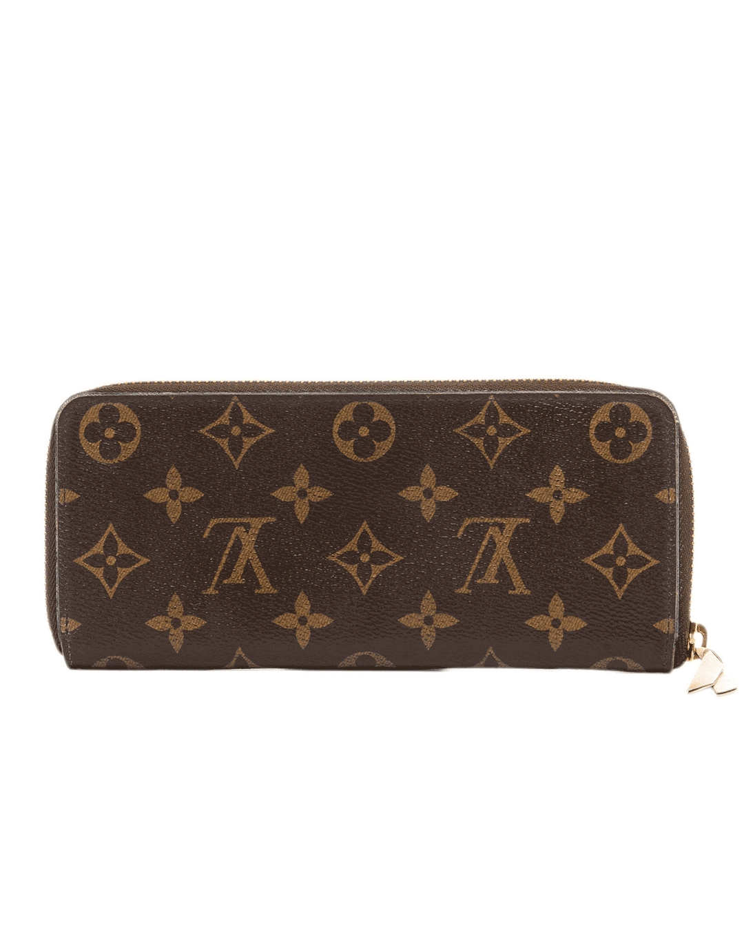 LV CLEMENCE LONG BROWN MONOGRAM CANVAS GHW CT1129 0238
