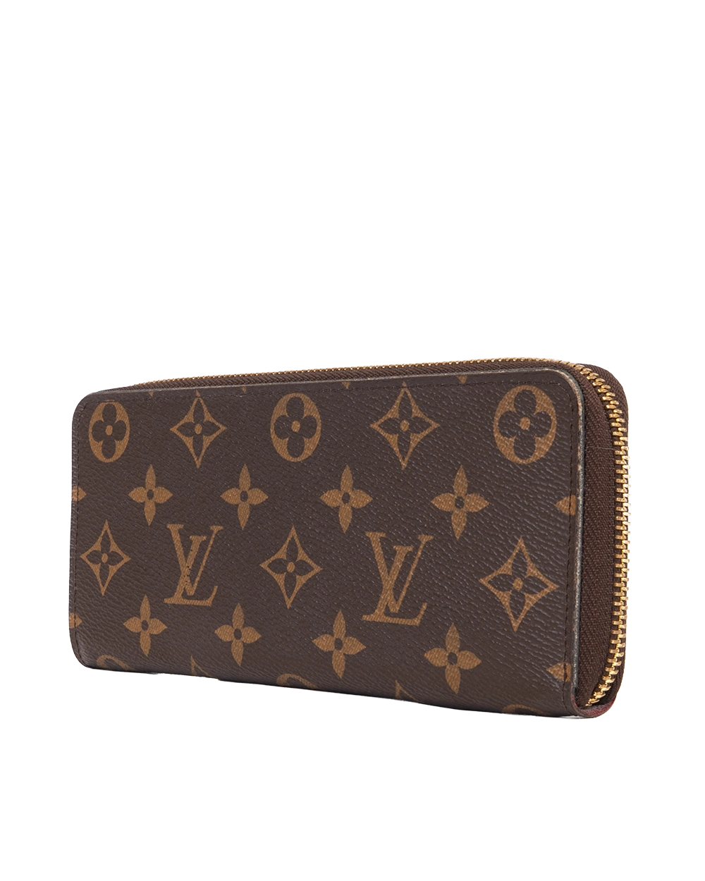 LV CLEMENCE LONG BROWN MONOGRAM CANVAS GHW CT1189 1256