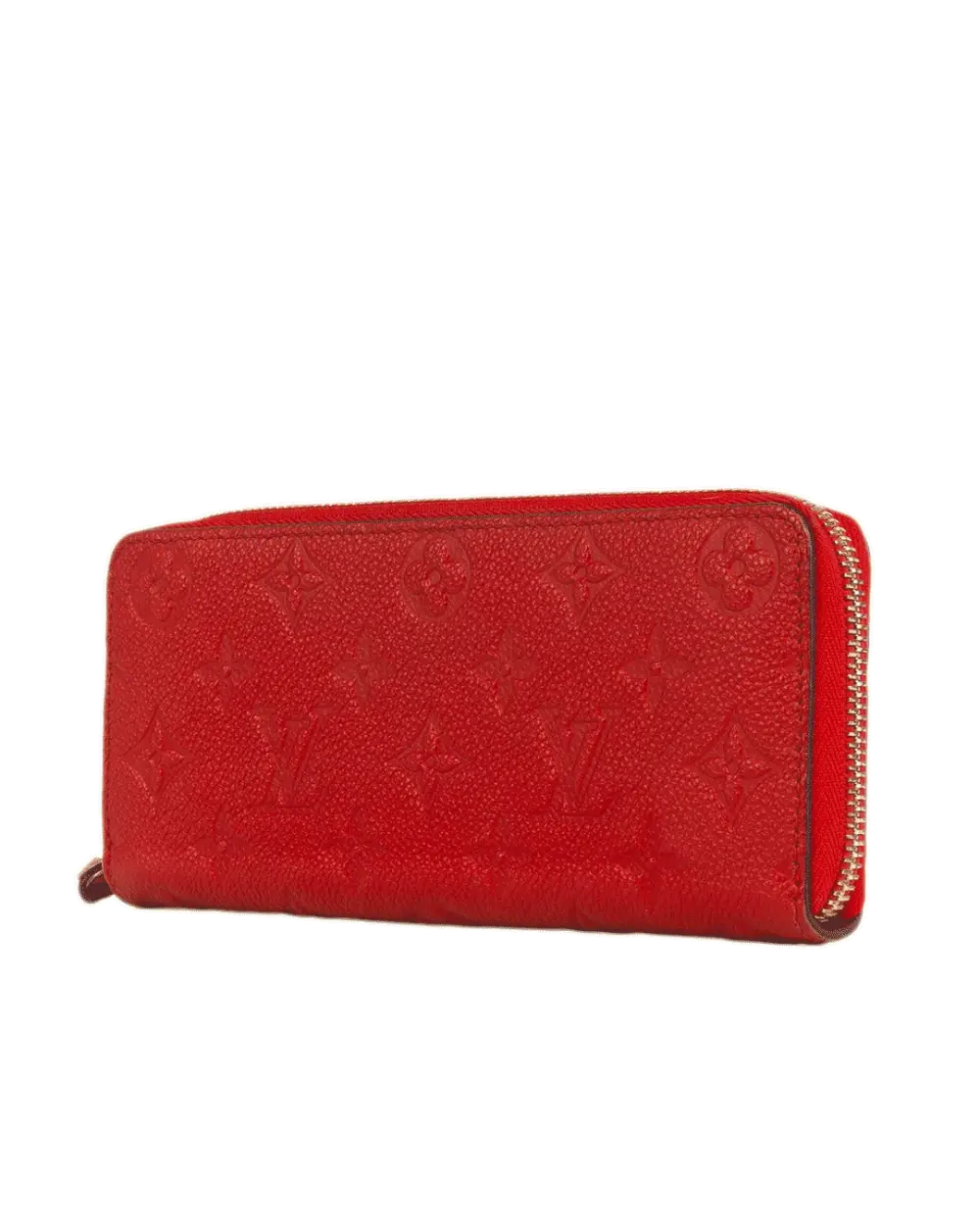 LV CLEMENCE LONG RED MONOGRAM EMPREINTE GHW TN4195 1199