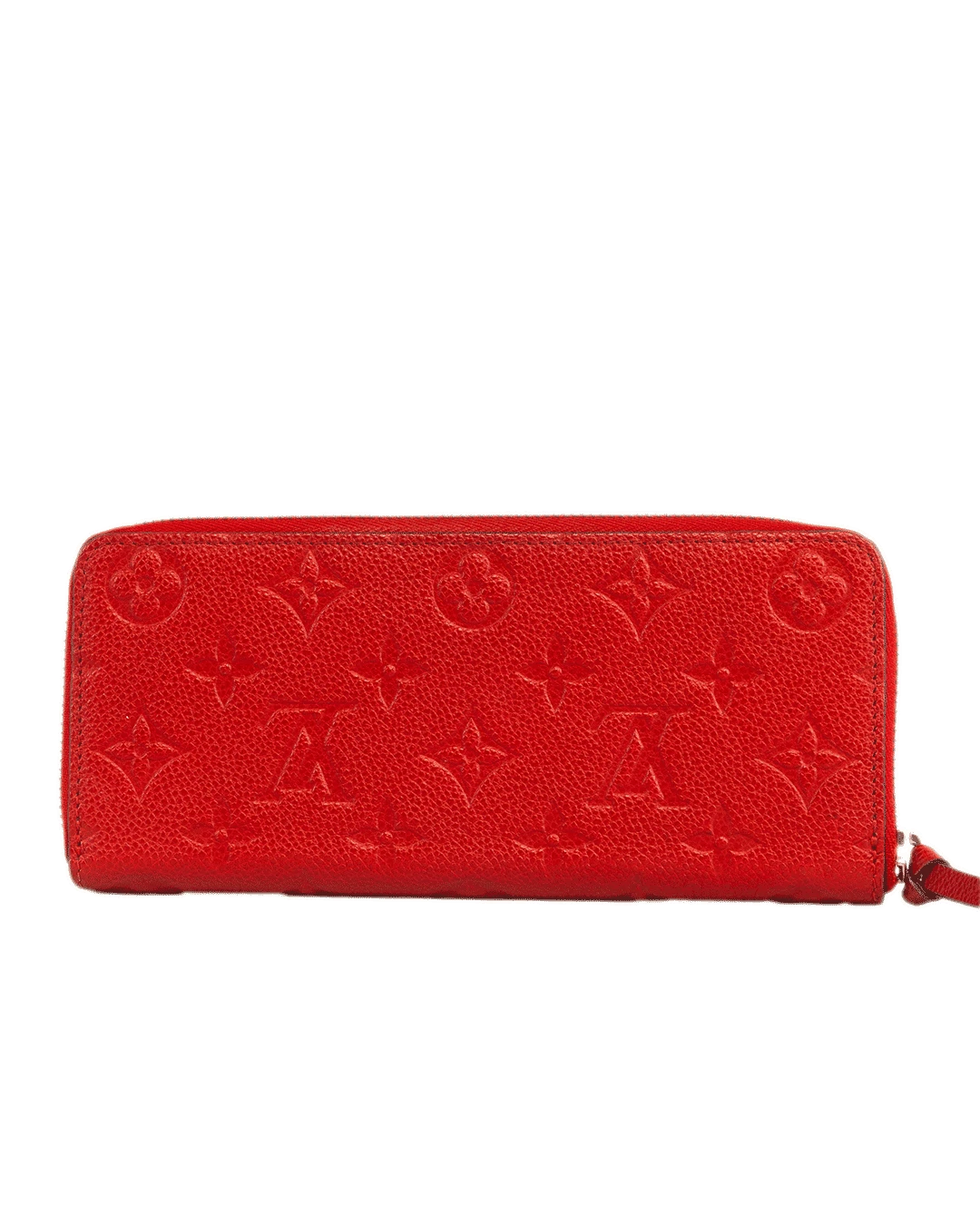 LV CLEMENCE LONG RED MONOGRAM EMPREINTE GHW TN4195 1201