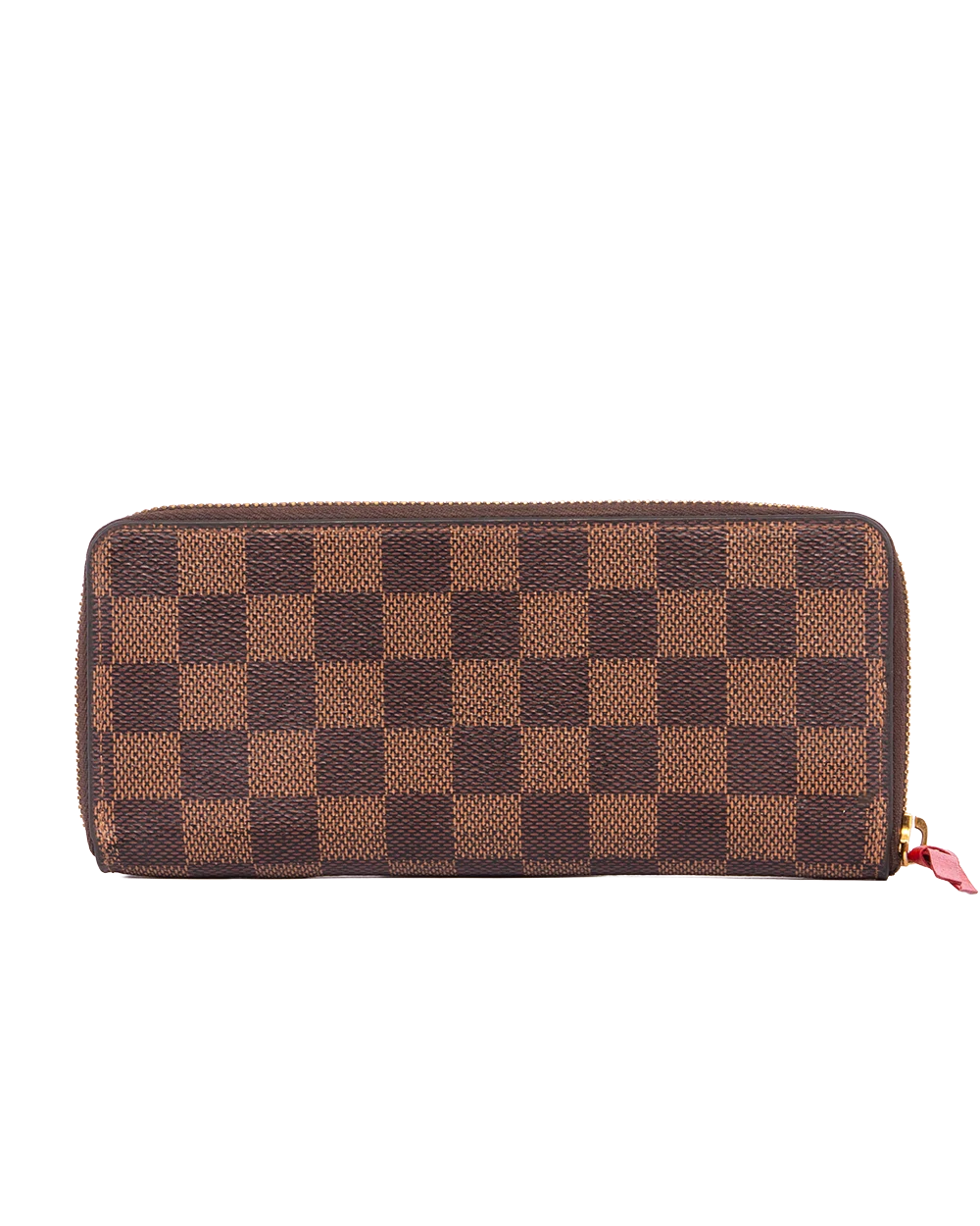 LV CLEMENCE WALLET LONG BROWN DAMIER CANVAS GHW SF0261 21247