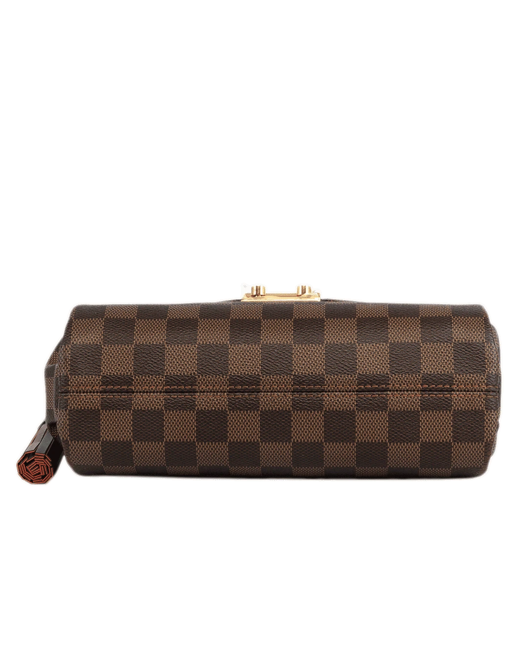 LV CROISETTE BROWN DAMIER CANVAS GHW MICROCHIP 1025