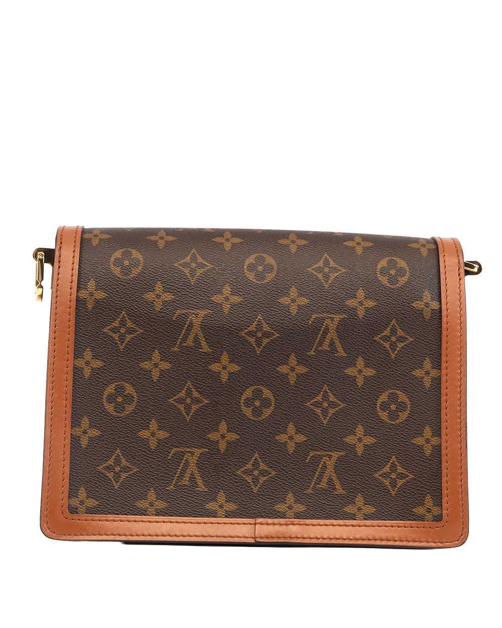 LV DAUPHINE MM REVERSE MONOGRAM GHW MICROCHIP 2415