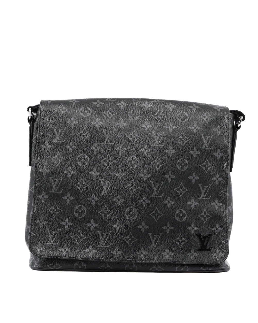 LV DISTRIC MESSENGER MM ECLIPSE MONOGRAM CANVAS SHW GI0149 04699