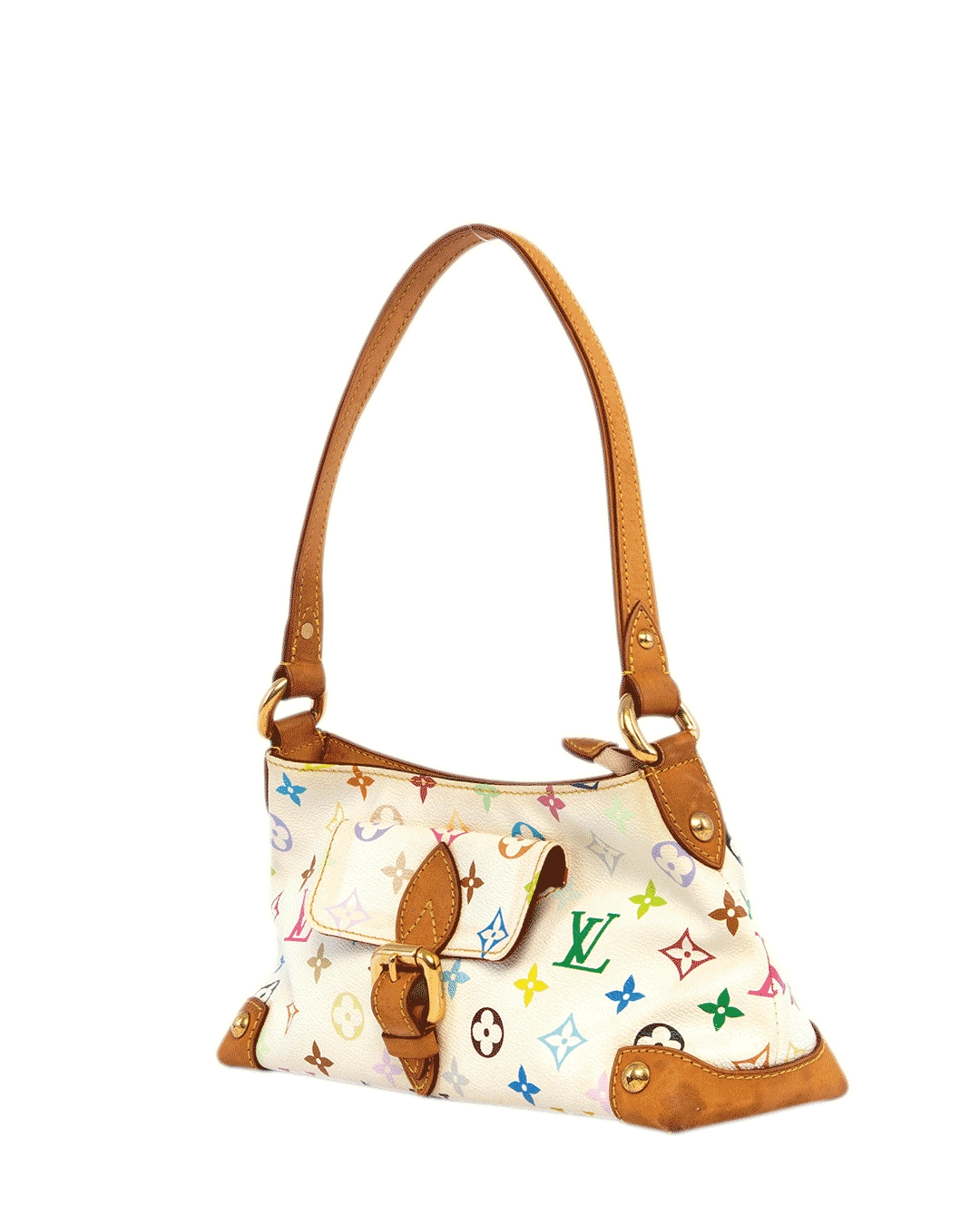 LV ELIZA BLANC MULTICOLOR MONOGRAM CANVAS GHW TH0036 0160