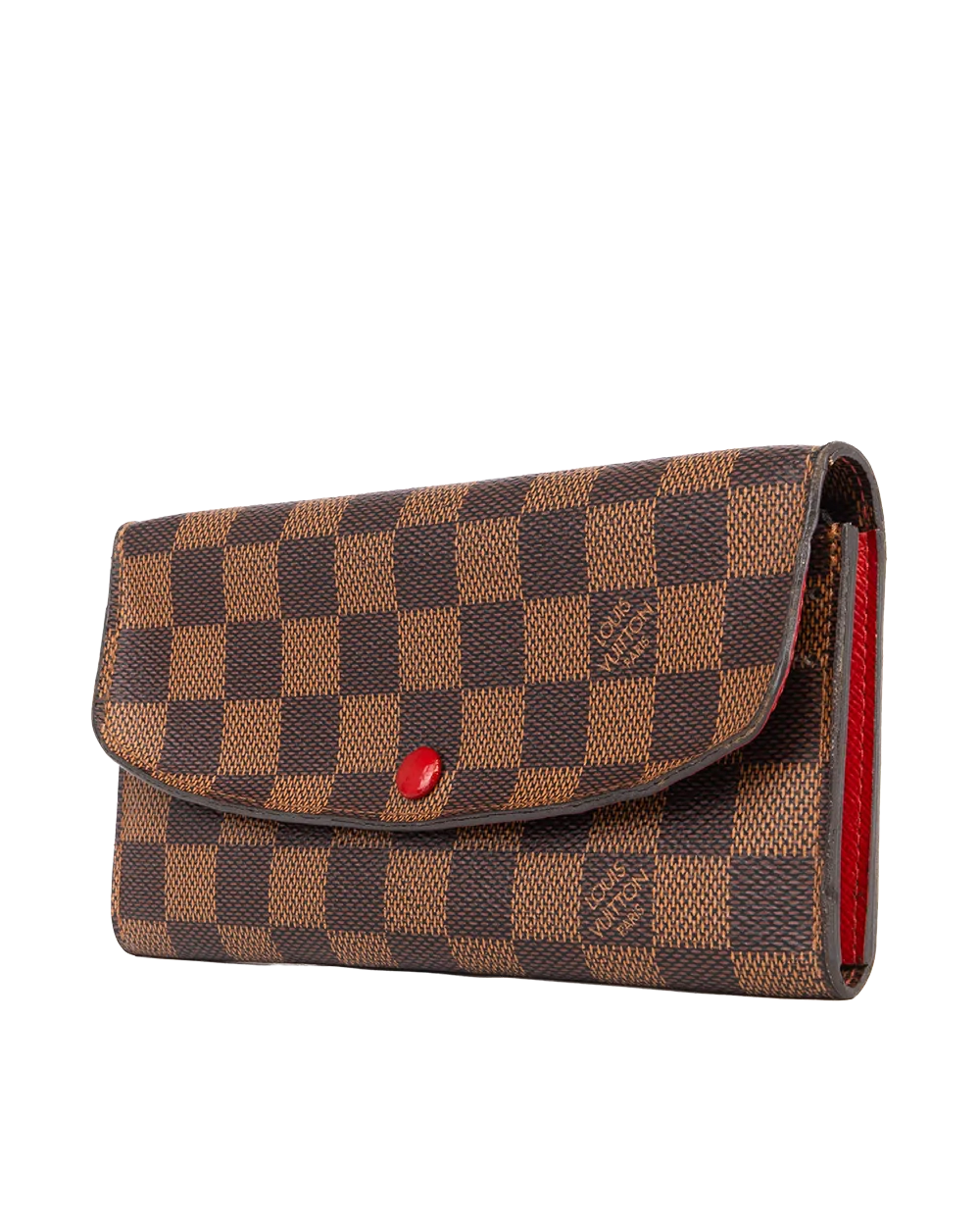 LV EMILIE WALLET LONG BROWN DAMIER CANVAS RHW 1216