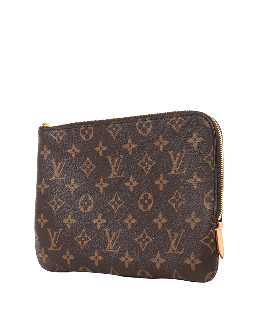 LV ETUI VOYAGE POUCH PM BROWN MONOGRAM GHW TY1270 43360