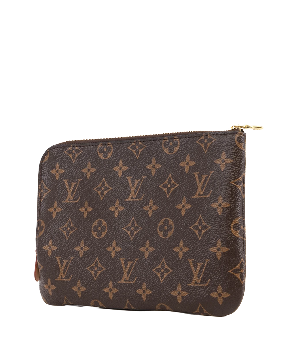 LV ETUI VOYAGE POUCH PM BROWN MONOGRAM GHW TY1270 43361