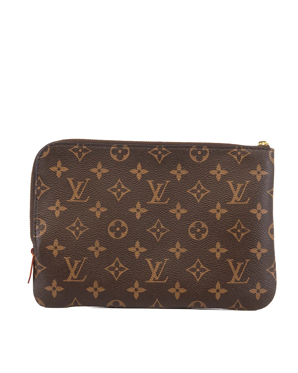 LV ETUI VOYAGE POUCH PM BROWN MONOGRAM GHW TY1270 43362