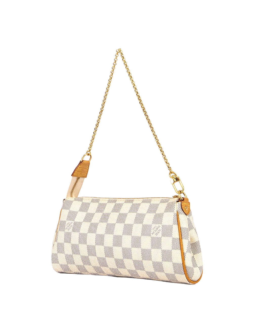 LV EVA CLUTCH AZUR DAMIER CANVAS GHW SN3141 2206