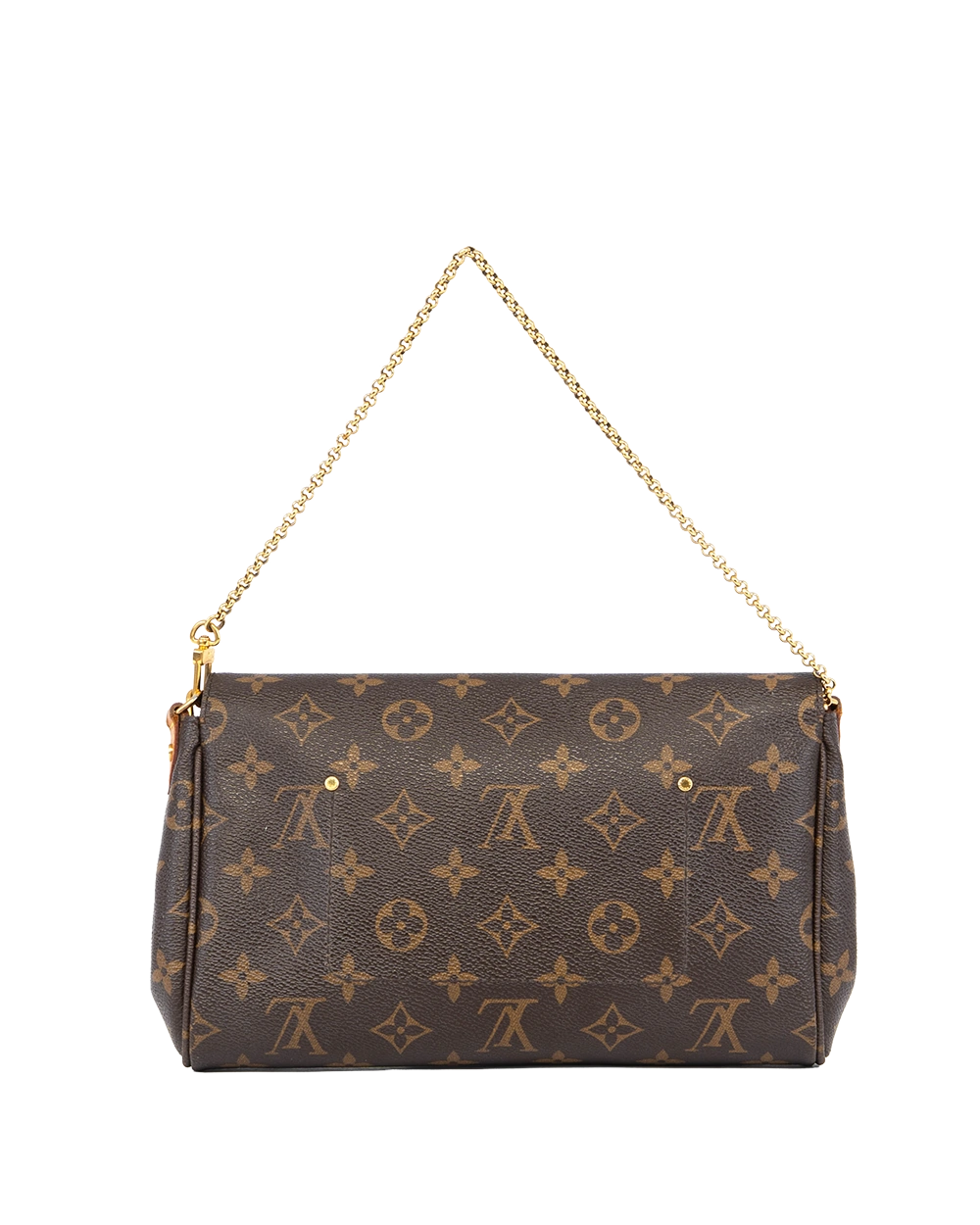 LV FAVORITE MM BROWN MONOGRAM CANVAS GHW DU4154 0152