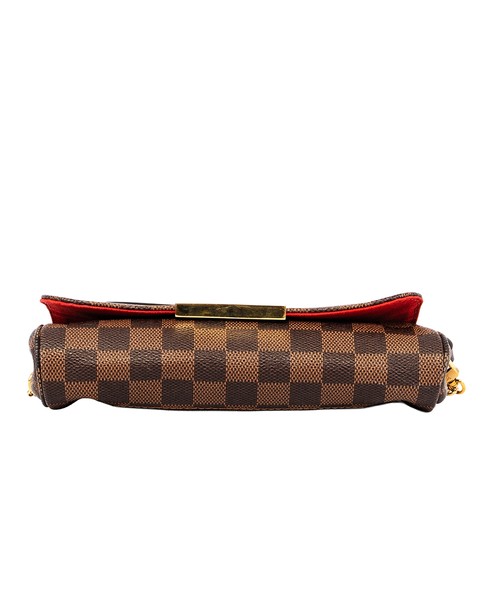 LV FAVORITE PM BROWN DAMIER CANVAS GHW DU4157 1909