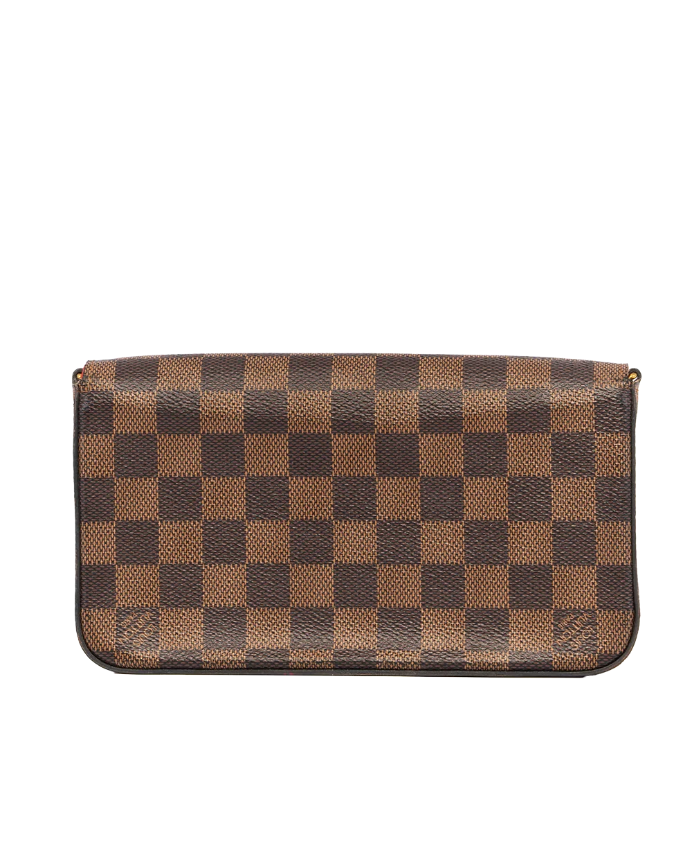 LV FELICIE BROWN DAMIER CANVAS GHW MI1199 0985