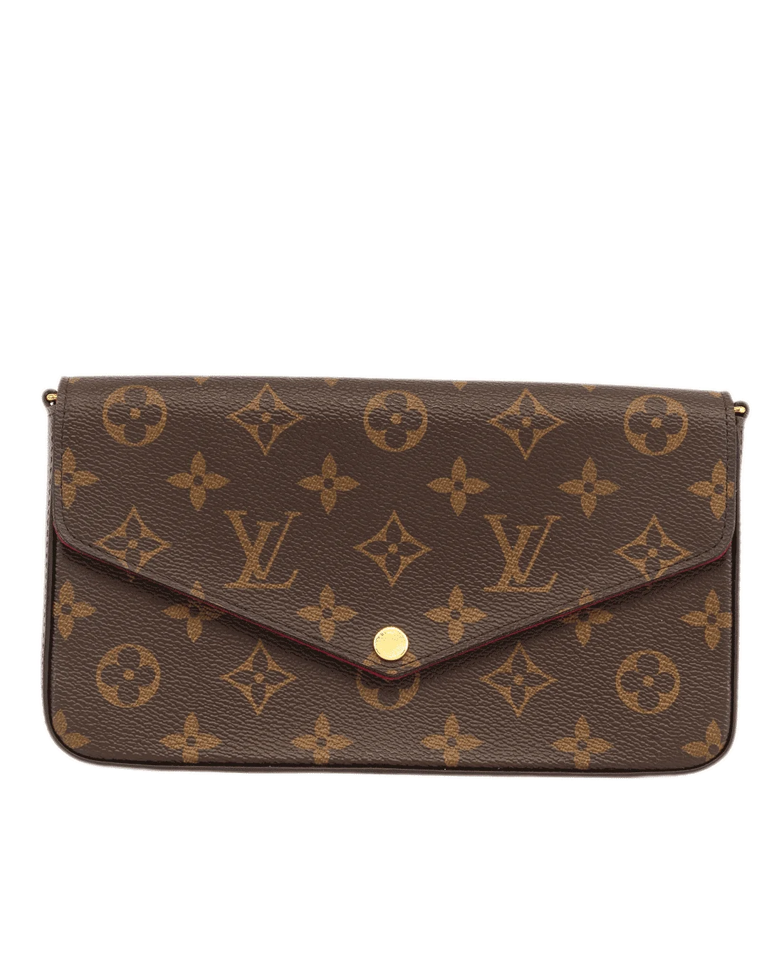 LV FELICIE BROWN MONOGRAM CANVAS GHW MICROCHIP 2570