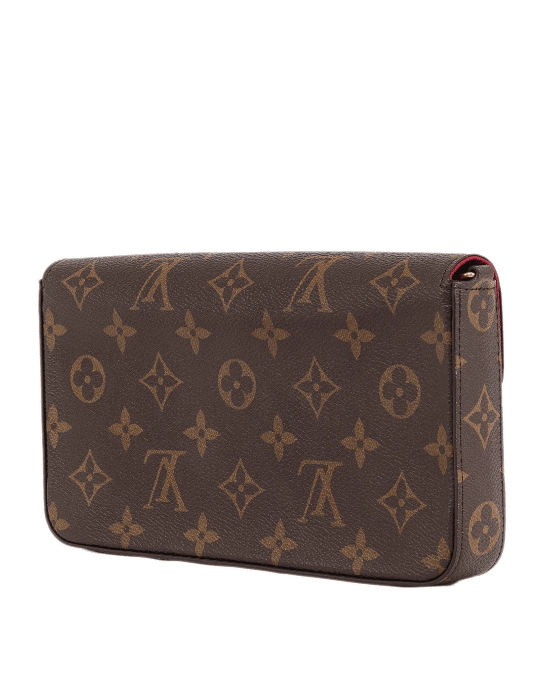 LV FELICIE BROWN MONOGRAM CANVAS GHW MICROCHIP 2572