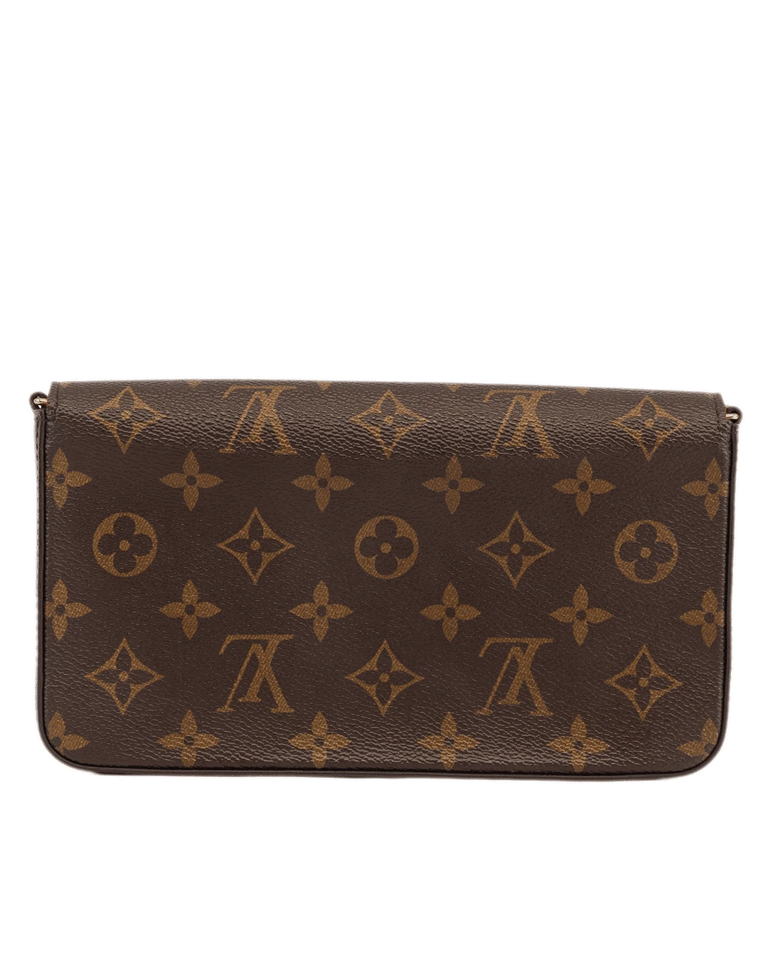 LV FELICIE BROWN MONOGRAM CANVAS GHW MICROCHIP 2574