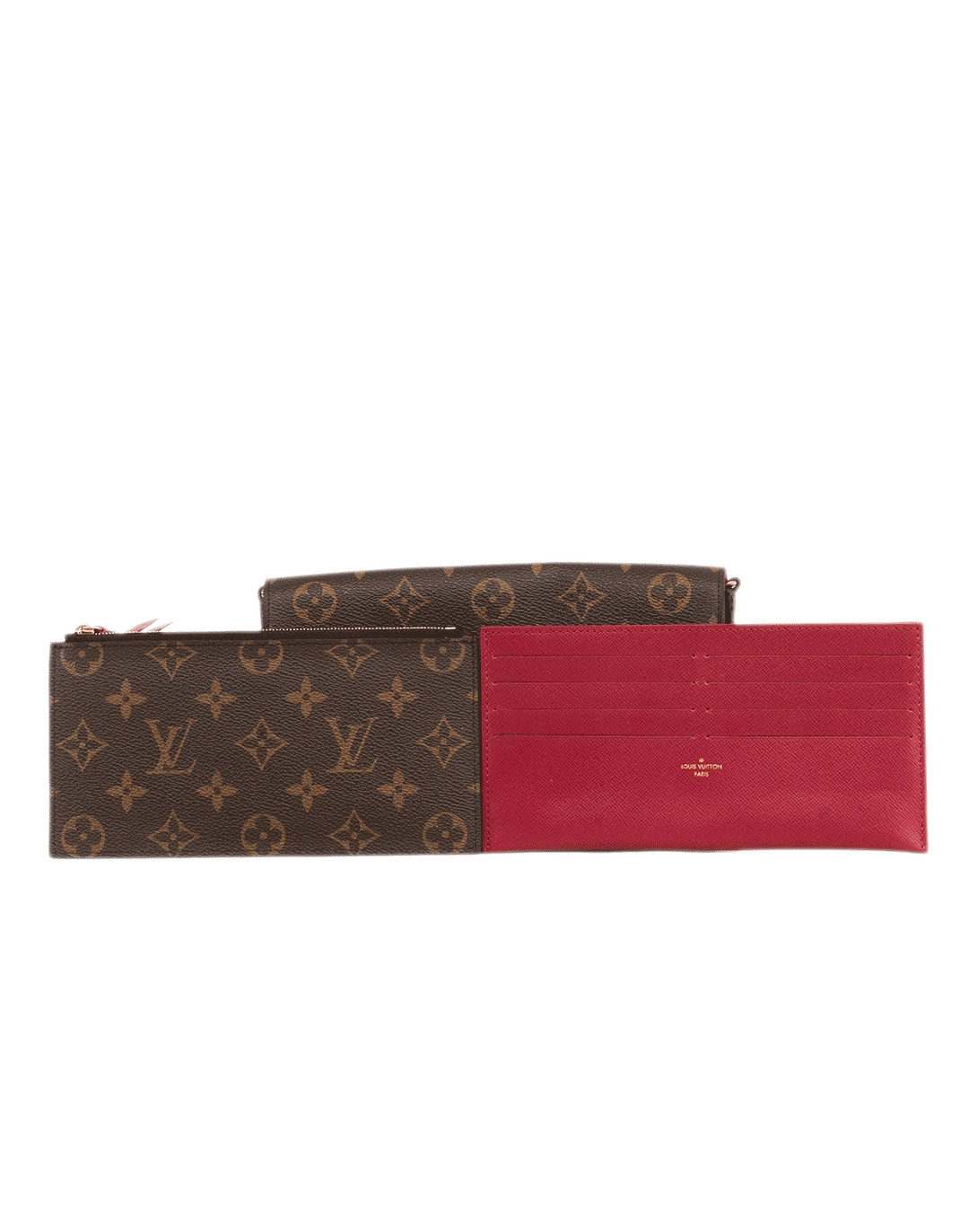 LV FELICIE BROWN MONOGRAM CANVAS GHW MICROCHIP 3242