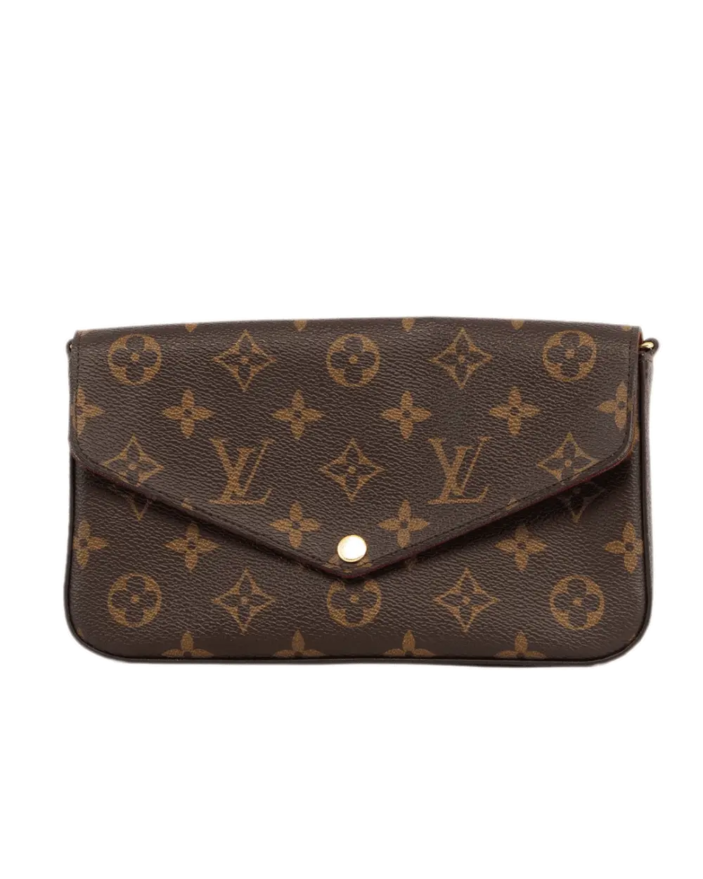 LV FELICIE BROWN MONOGRAM CANVAS GHW MICROCHIP 3244