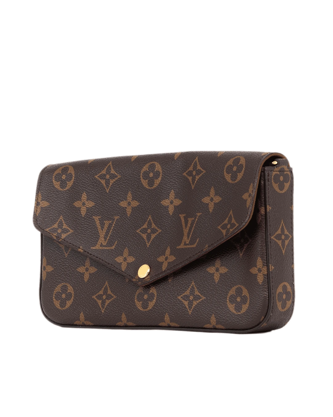 LV FELICIE BROWN MONOGRAM CANVAS GHW MICROCHIP 3245