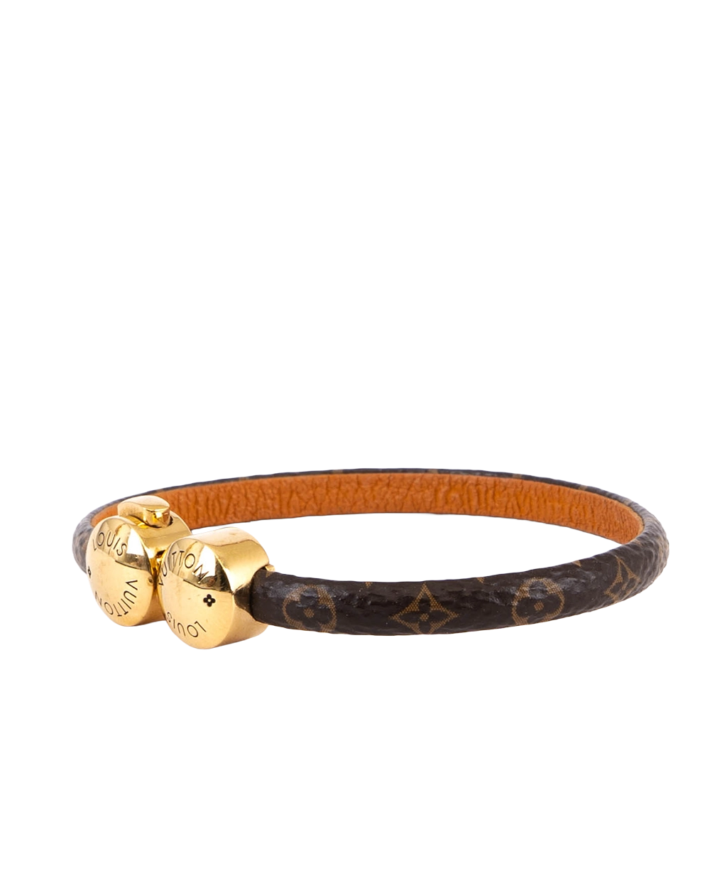 LV HISTORIS BRACLET MINI BROWN MONOGRAM CANVAS GHW 1549