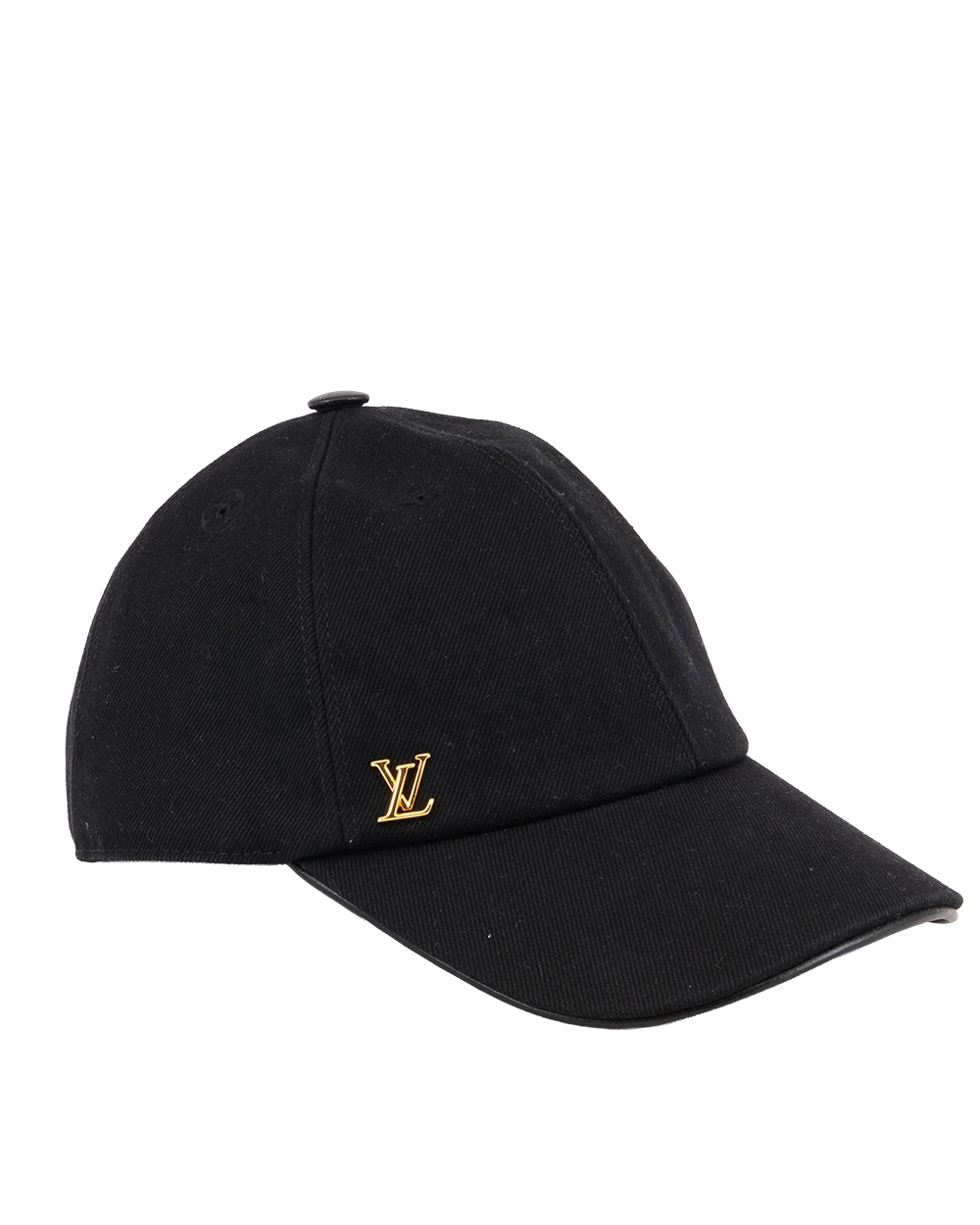 LV ICONIC CAP L BLACK GHW 0632