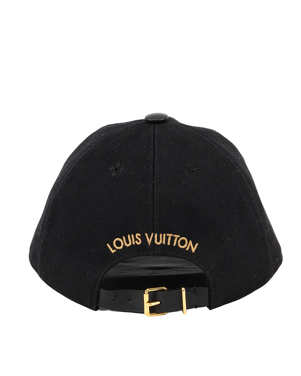 LV ICONIC CAP L BLACK GHW 0634