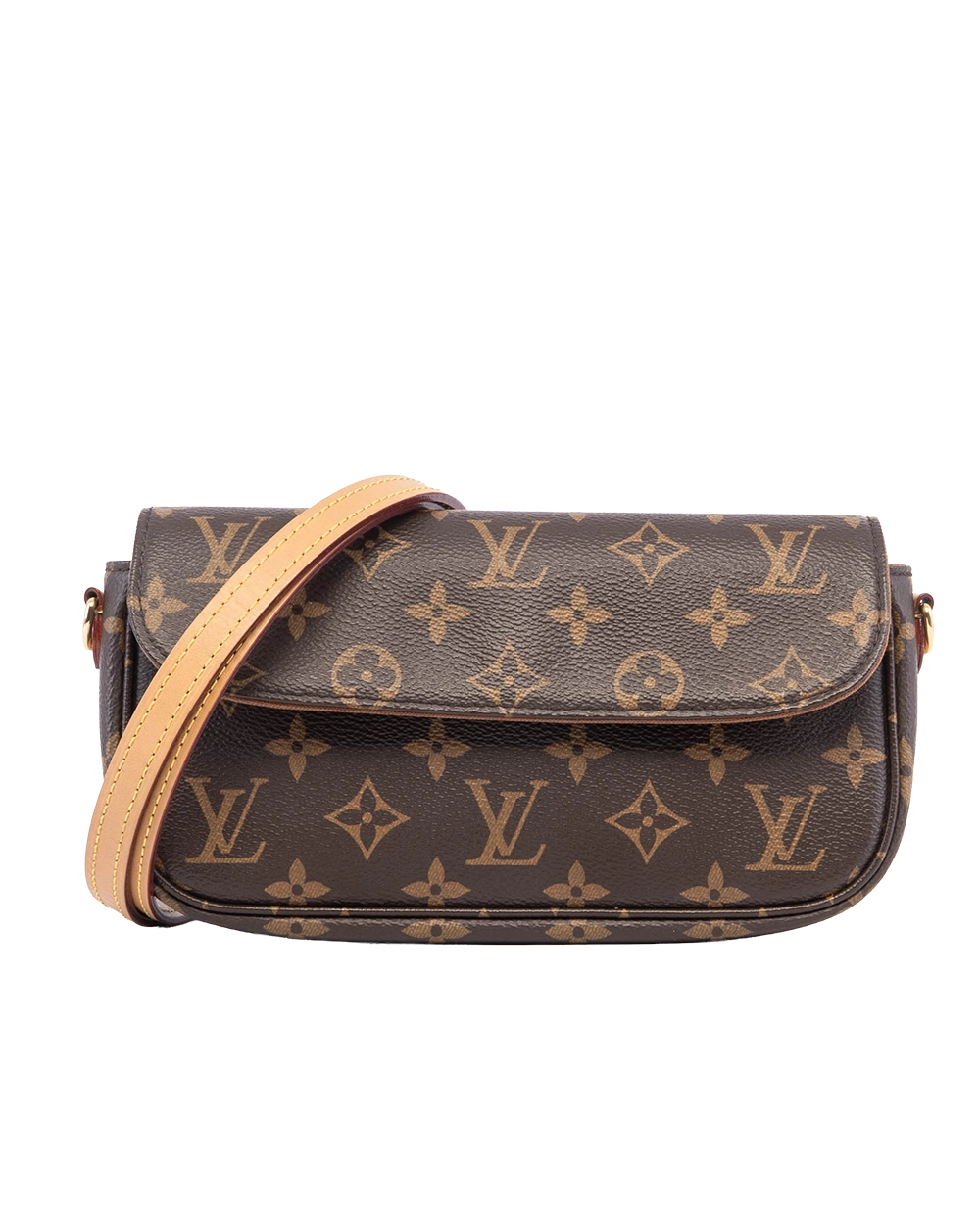 LV IVY WOC BROWN MONOGRAM GHW MICROCHIP 05106