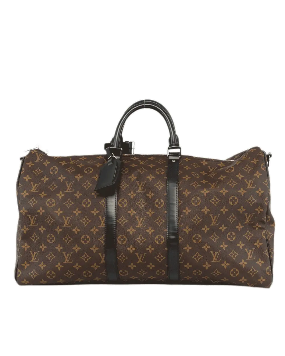 LV KEEP ALL 55 BROWN MONOGRAM CANVAS GHW MICROCHIP 2244