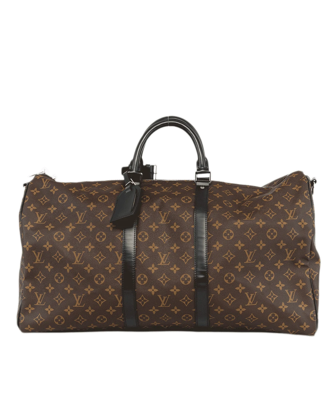 LV KEEP ALL 55 BROWN MONOGRAM CANVAS GHW MICROCHIP 2244