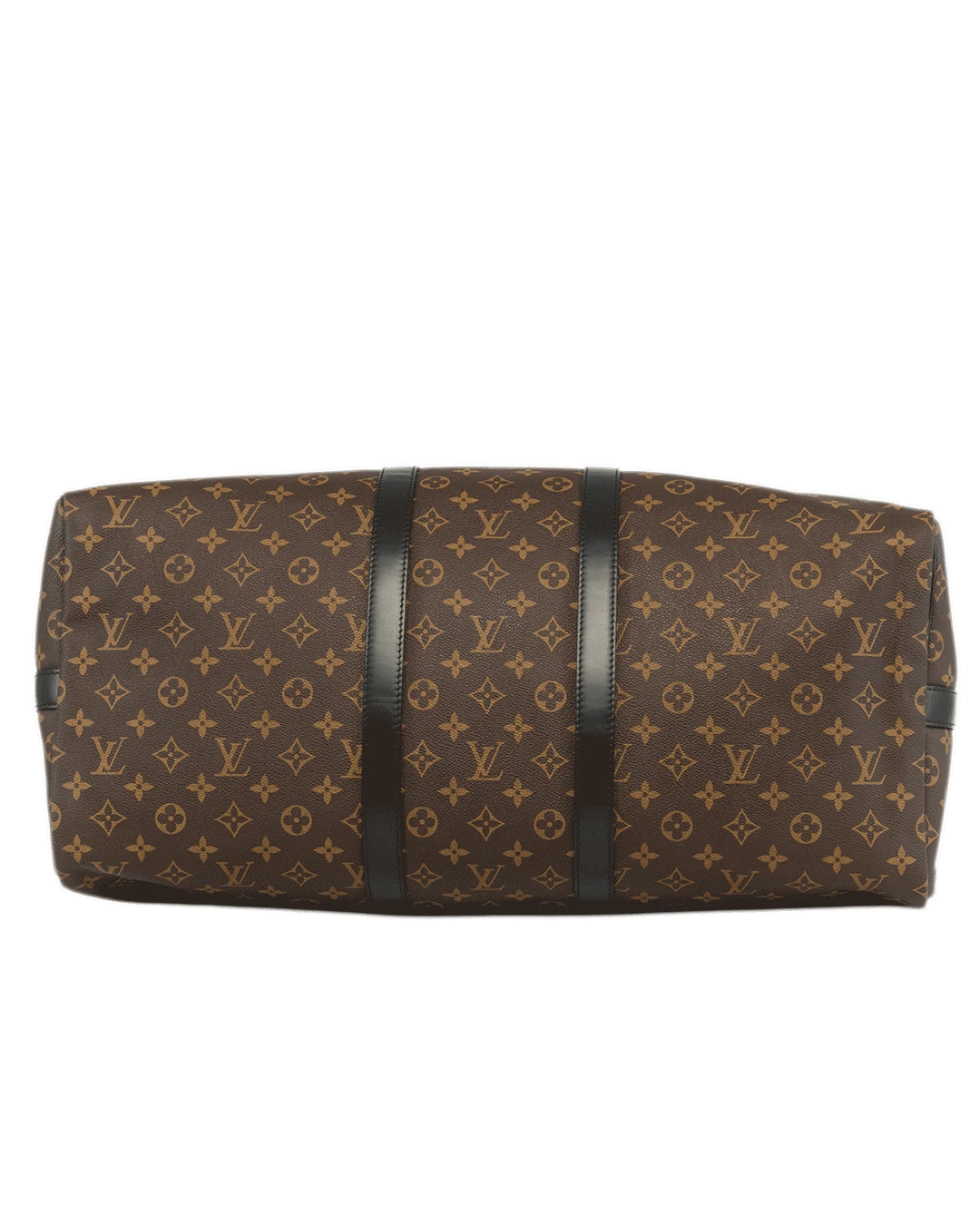 LV KEEP ALL 55 BROWN MONOGRAM CANVAS GHW MICROCHIP 2255
