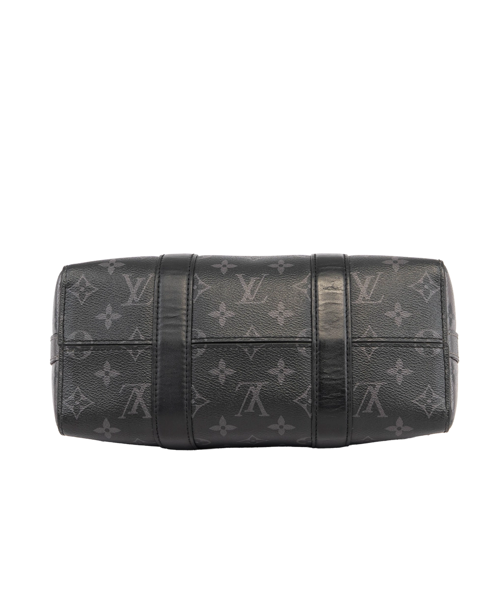 LV KEEP ALL BANDOULIERE CITY ECLIPSE MONOGRAM CANVAS SHW MICROCHIP 0388