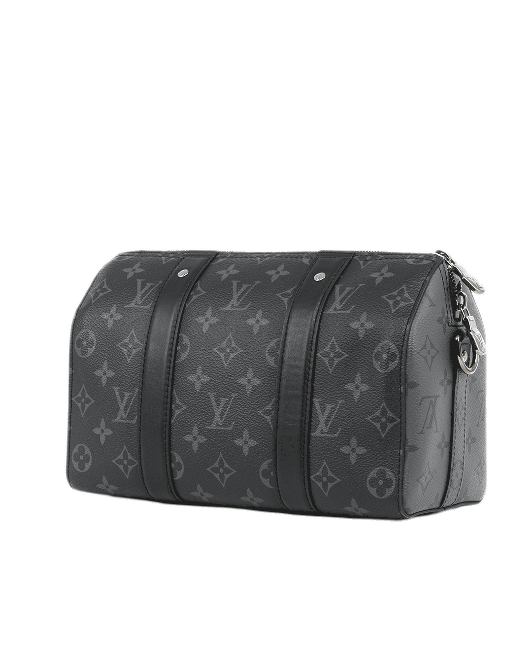 LV KEEP ALL CITY ECLIPSE MONOGRAM CANVAS SHW MICROCHIP 0375