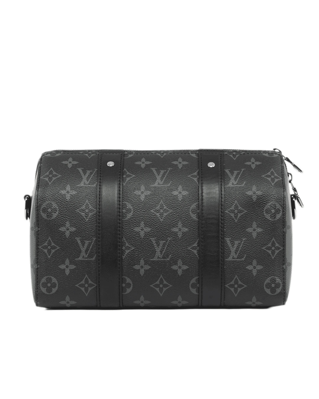 LV KEEP ALL CITY ECLIPSE MONOGRAM CANVAS SHW MICROCHIP 0376