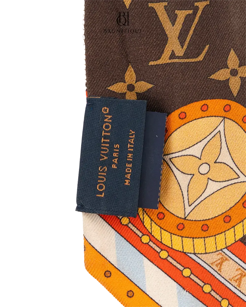 LV LEU DE VOYARD BANDEAU BB BROWN MARRON 0807