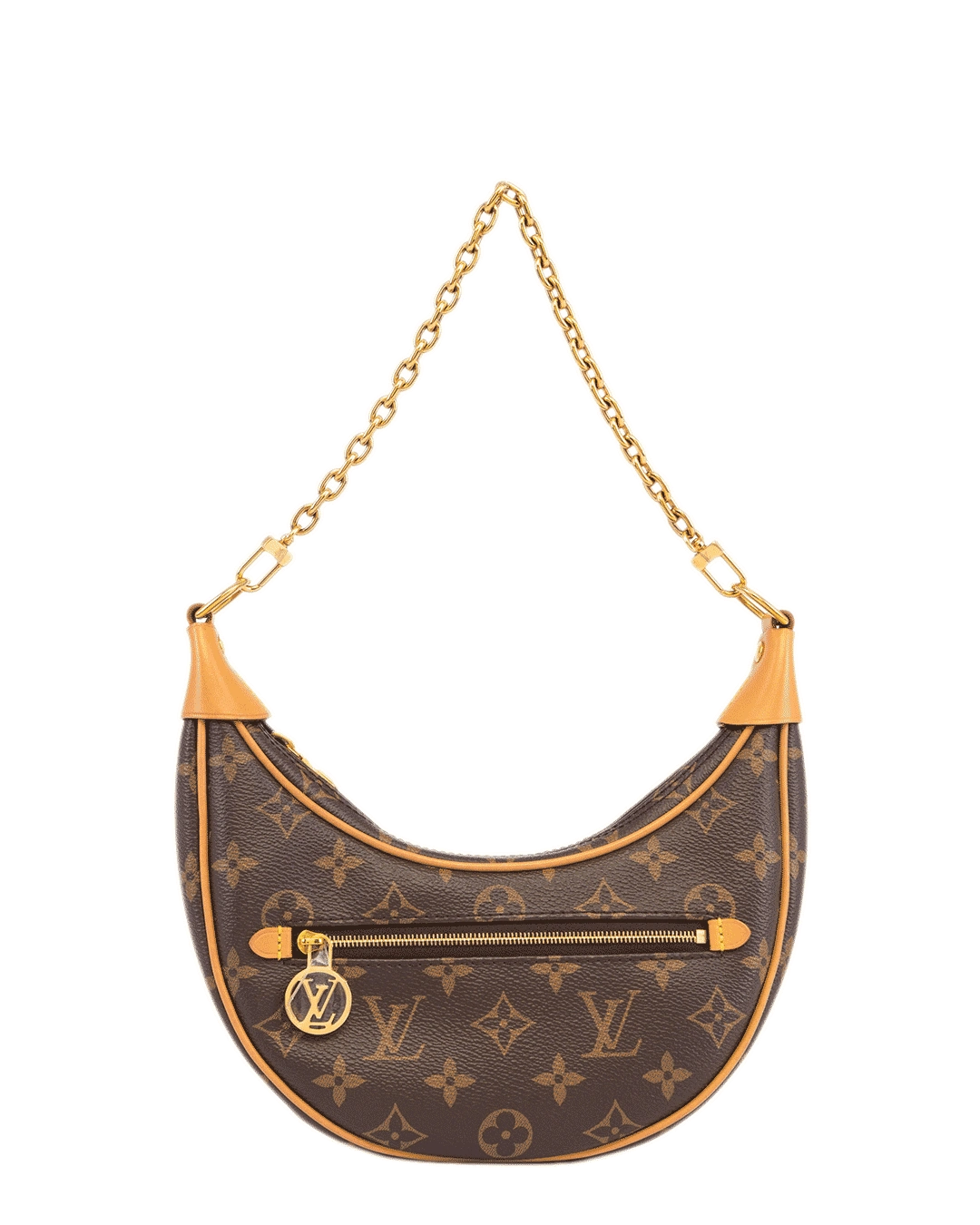 LV LOOP BROWN MONOGRAM CANVAS GHW MICROCHIP 2470
