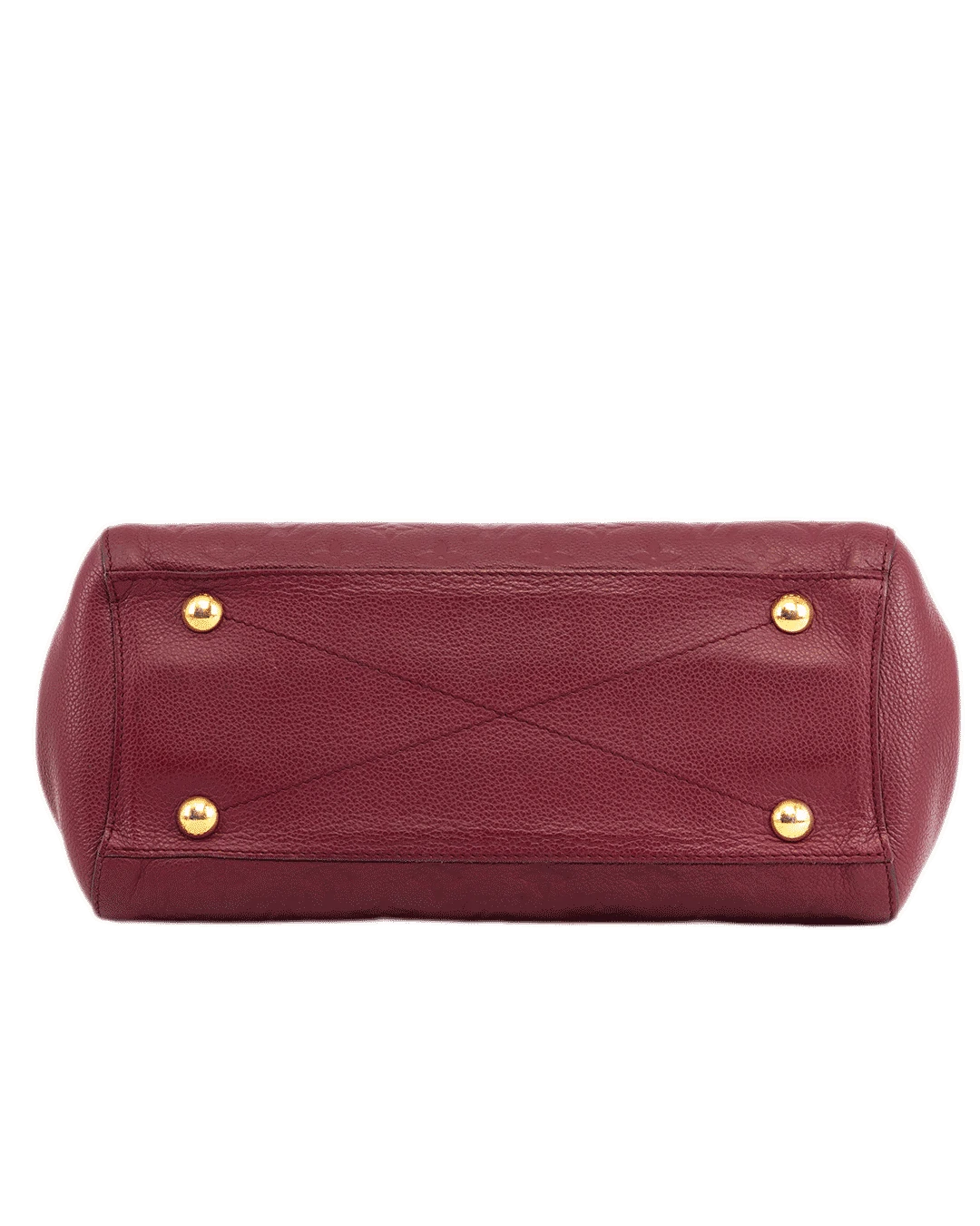 LV MONTAIGNE MM BURGUNDY MONOGRAM EMPREINTE GHW M10165 2208