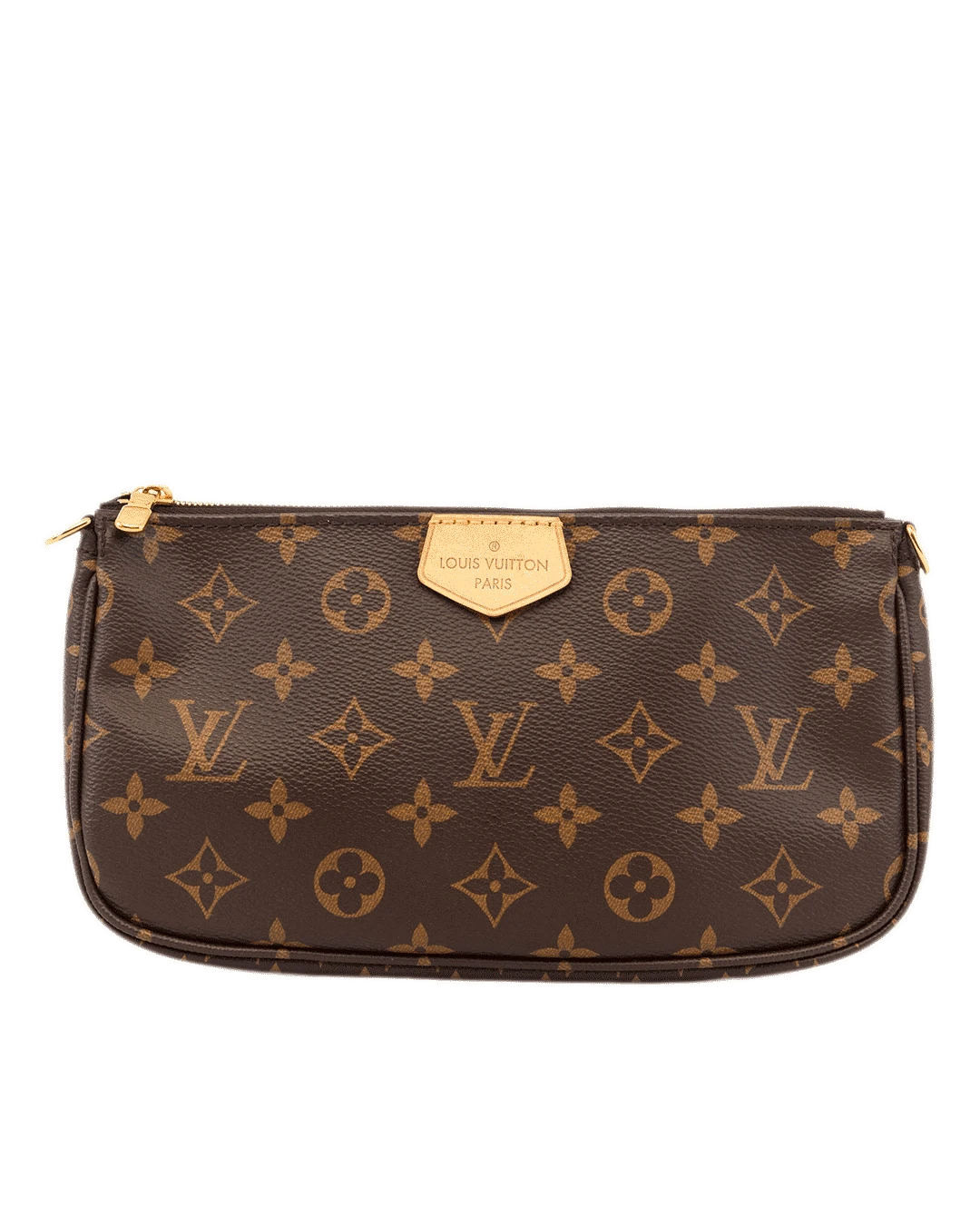 LV MULTI POCHETTE ACC BROWN MONOGRAM CANVAS GHW SN0211 4783