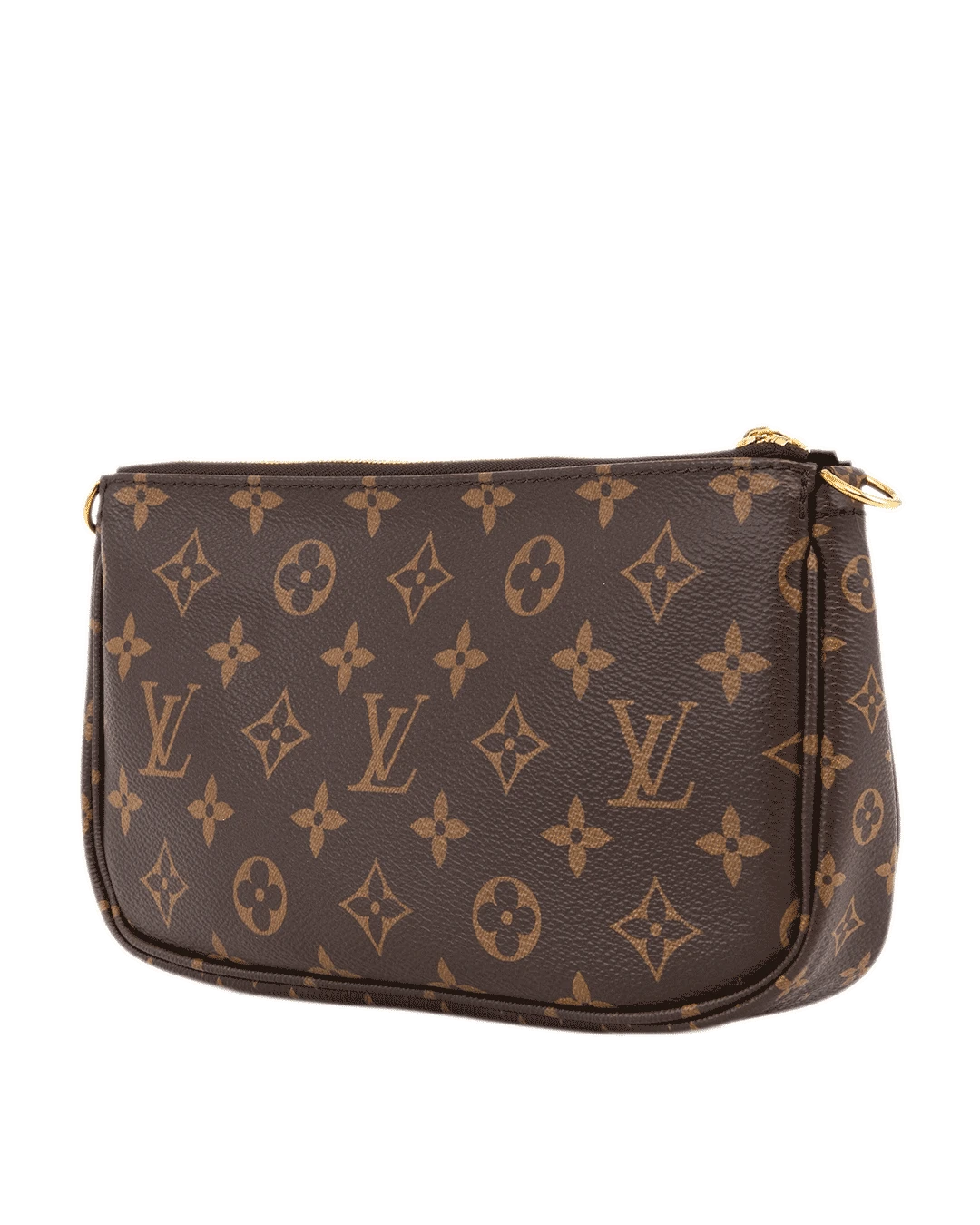 LV MULTI POCHETTE ACC BROWN MONOGRAM CANVAS GHW SN0211 4785