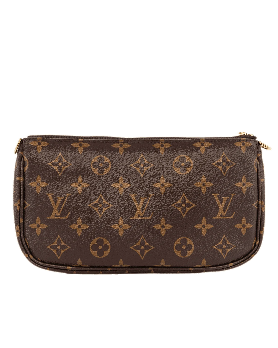 LV MULTI POCHETTE ACC BROWN MONOGRAM CANVAS GHW SN0211 4786