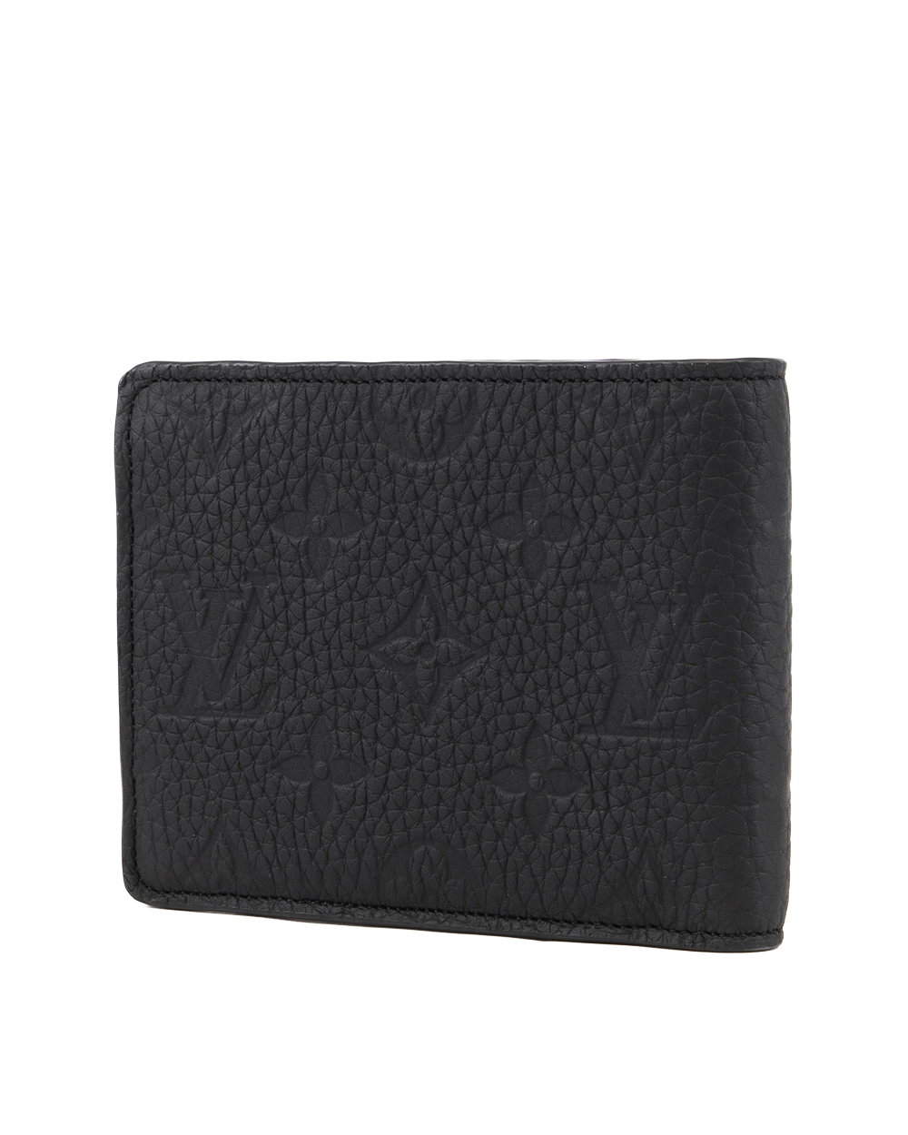 LV MULTIPLE WALLET SHORT BLACK MONOGRAM EMPREINTE MICROCHIP 0639