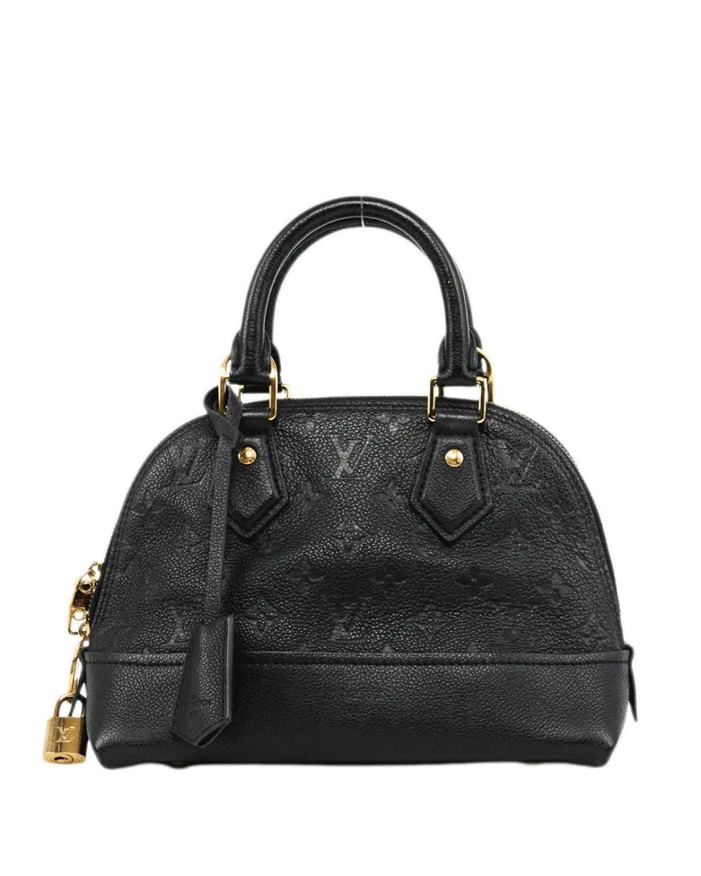 LV NEO ALMA BB BLACK MONOGRAM EMPREINTE GHW MICROCHIP 0571